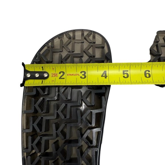 Karl Lagerfeld Paris Thea Jelly Translucent Pool Slides Sandals Women's Size 9 - Picture 12 of 12